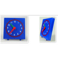 Plastic Demonstrate Clock Toys, School Supply, Learning Toys